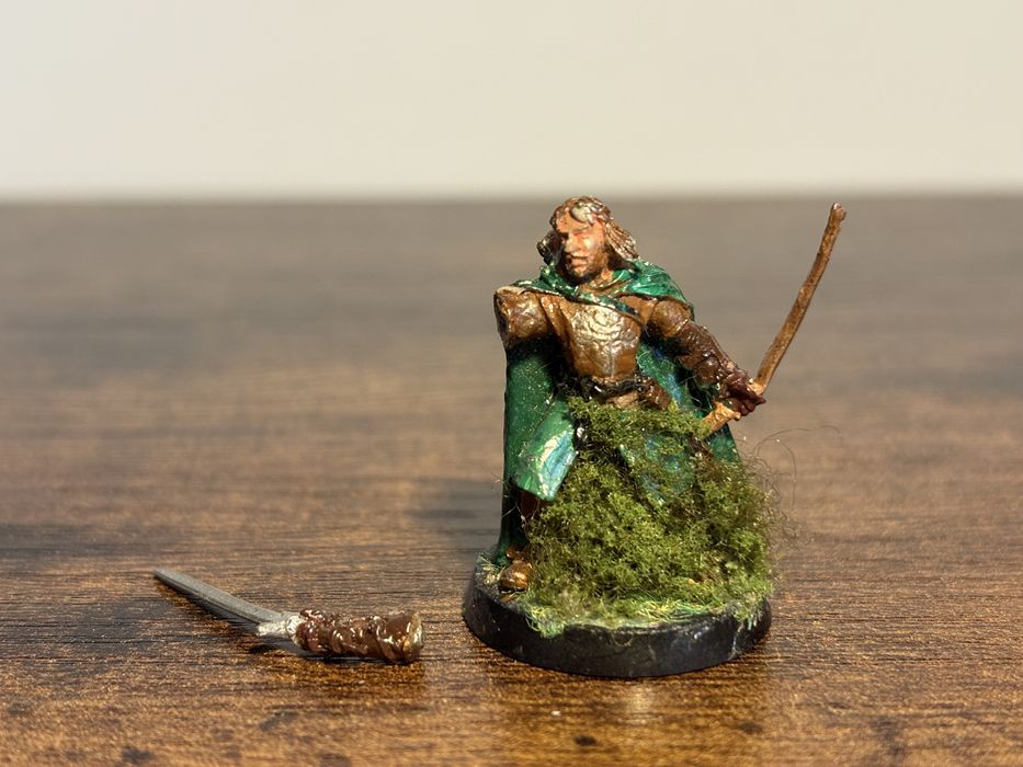 Figurka metalowa władca pierścieni lotr