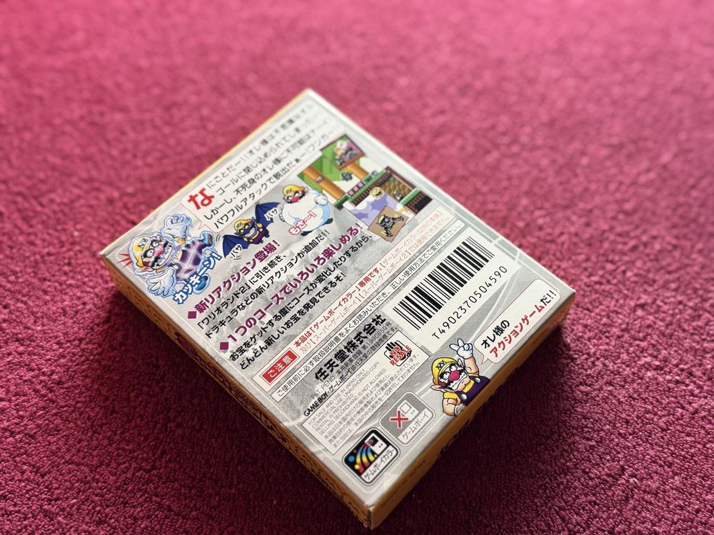 Wario Land 3 Game Boy Color CIB, oryginalna gra box BDB stan