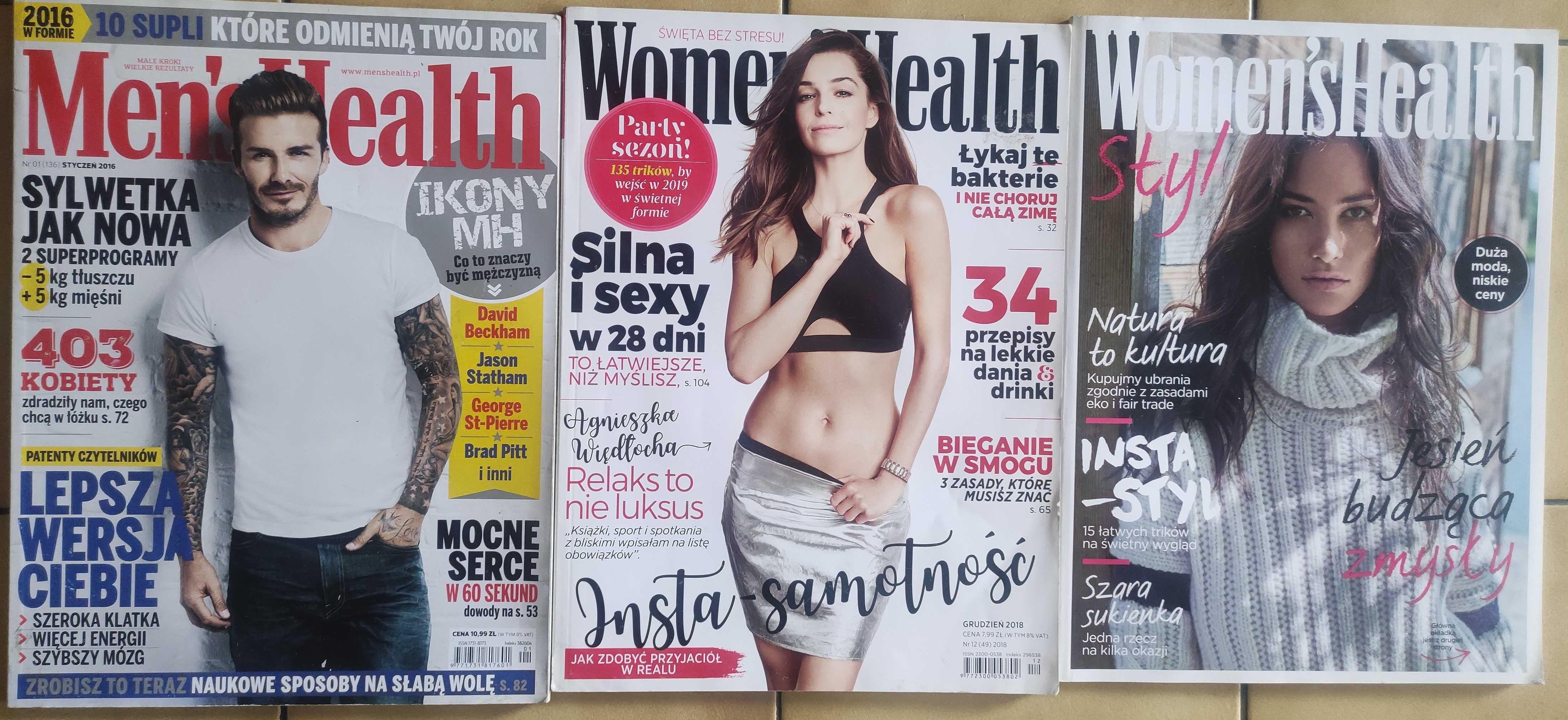 Women's Health i Men's Health - czasopisma