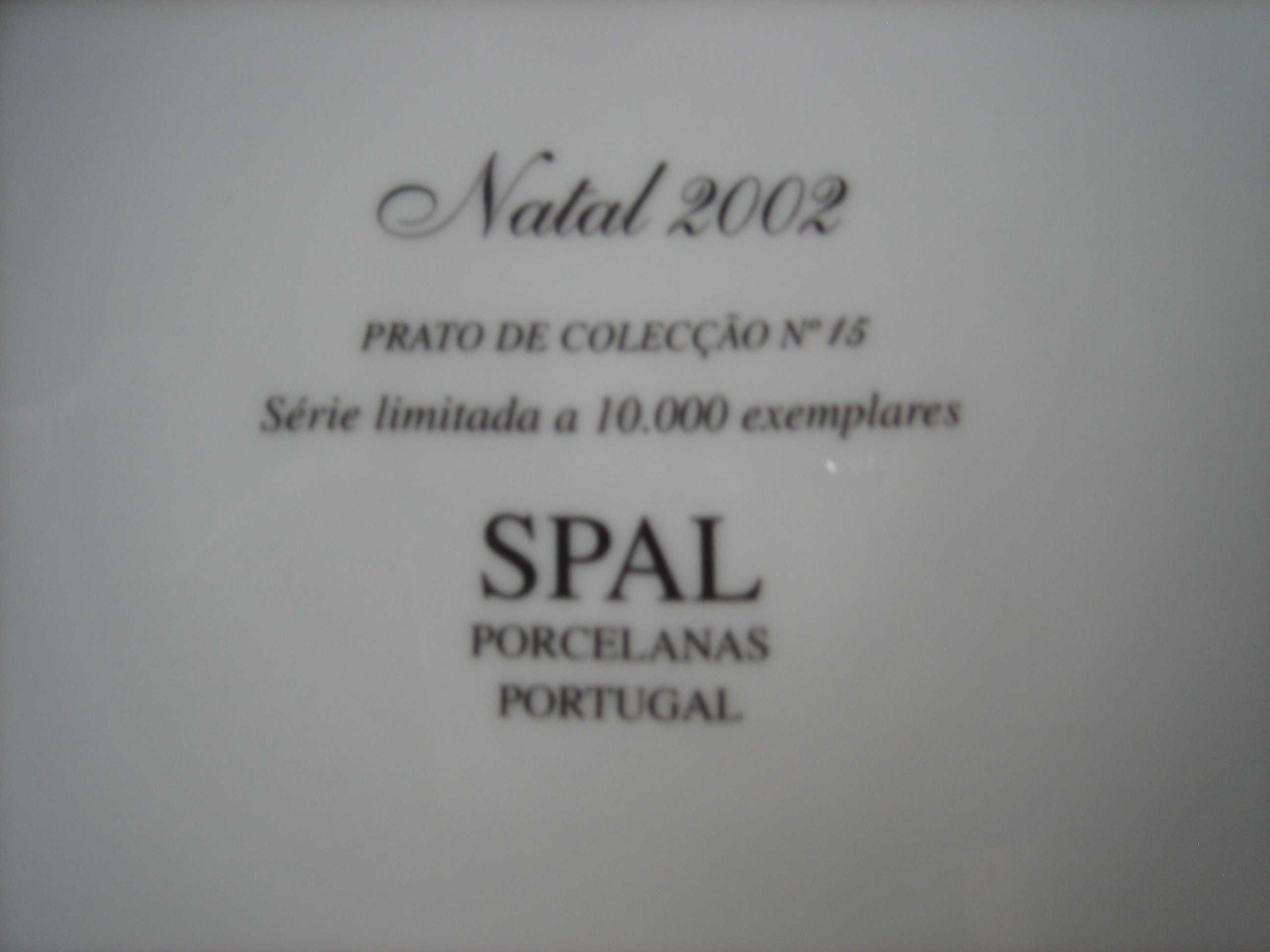 Pratos de Natal porcelana Vista Alegre / SPAL