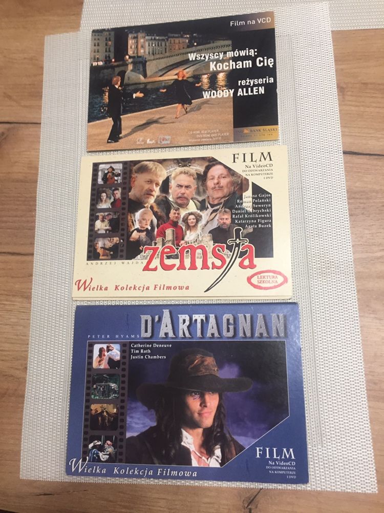 Filmy VCD stan bardzo dobry