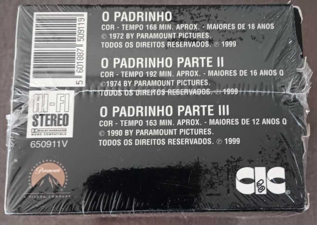 VHS - Trilogia O Padrinho