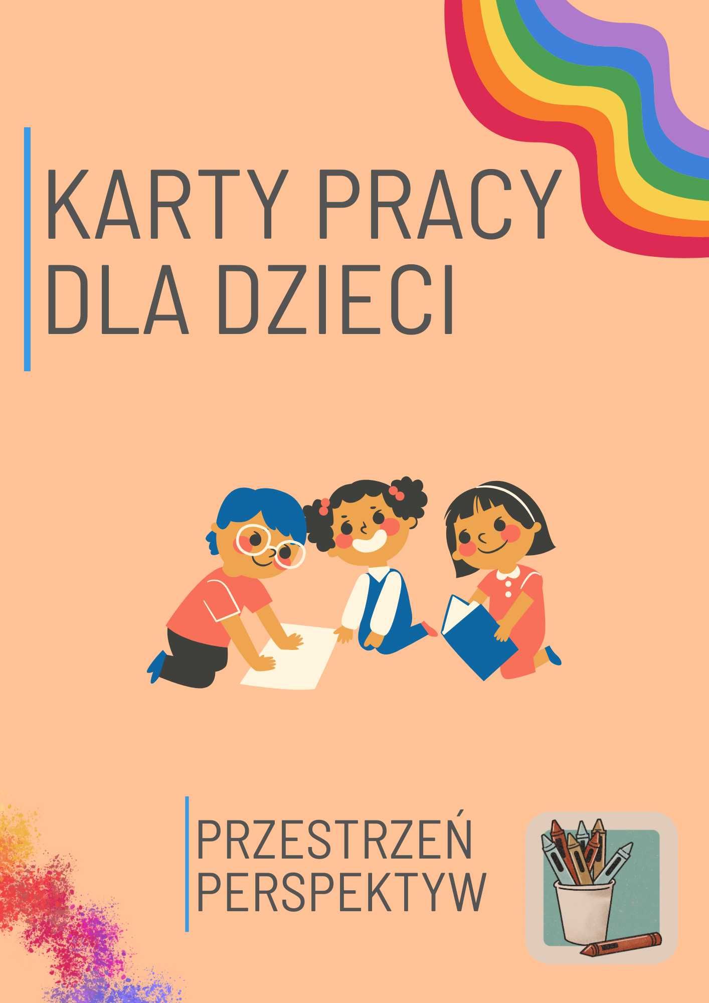 Karty pracy dopasuj do kolorów wycinanie wklejki PDF