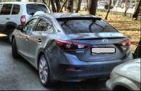 Спойлер козырек заднего стекла Mazda 3 2013+ USA Eur