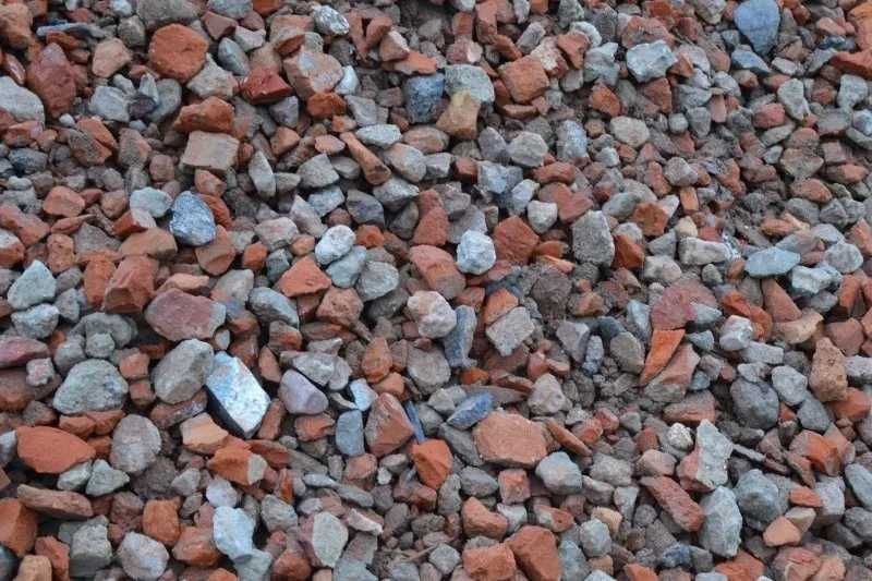 Gruz mielony betonowy/ceglany/kruszywo drogowe/Prace Ziemne