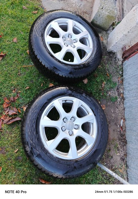 Koła do audi Q5 alufelgi wraz z oponami 235/65/r17. Opony z 2024r