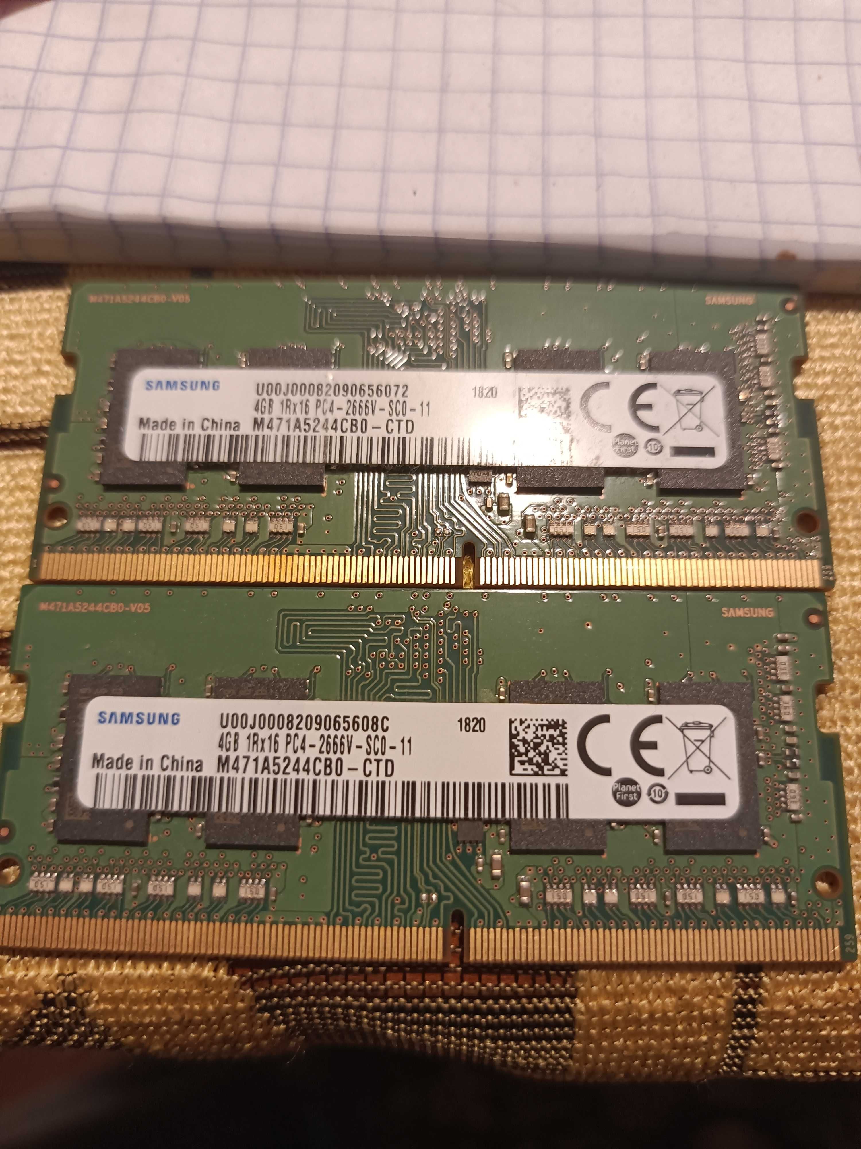 Pamięć do laptopa Samsung 8gb  pc-4 2666-v