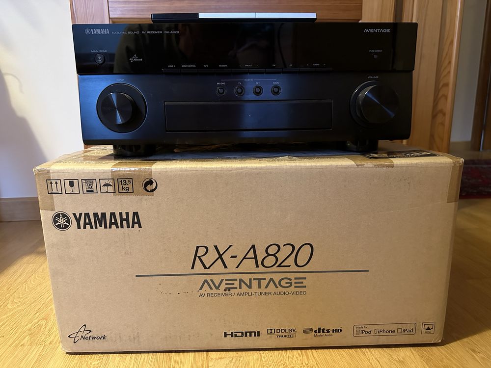 Yamaha RX-A820 + adapter do WiFi