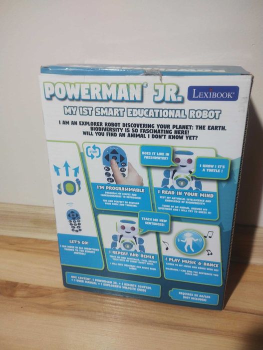 Robot zdalnie sterowany Lexibook Powerman JR. Język francuski