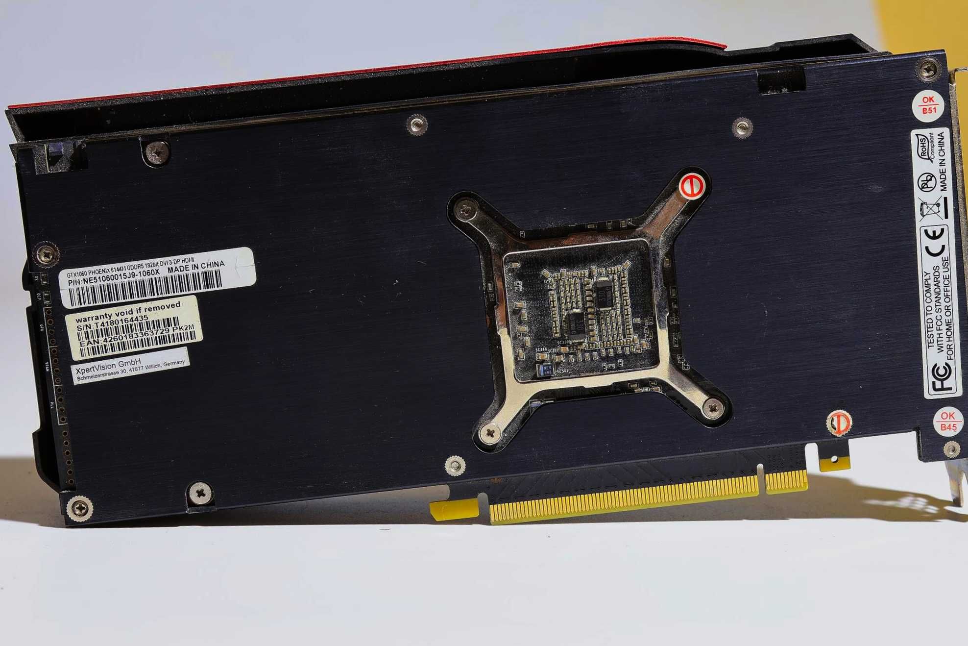 Karta graficzna NVidia GTX 1060 Gainward DDR5 6GB