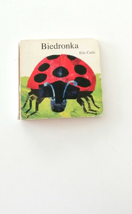 Biedronka Eric Carle twórcavery hungry caterpillar książka dla dzieci