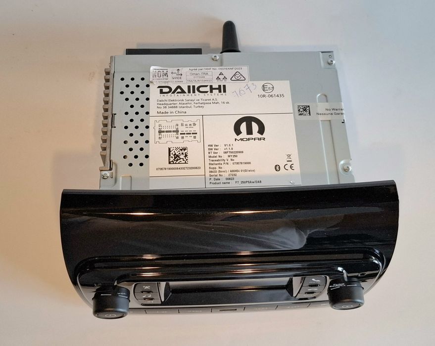 Radio samochodowe oryginalne Peugeot Boxer Ducato Daiichi