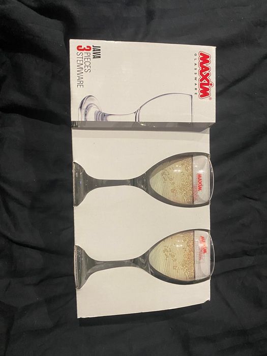 Kieliszki zestaw 3 sztuk