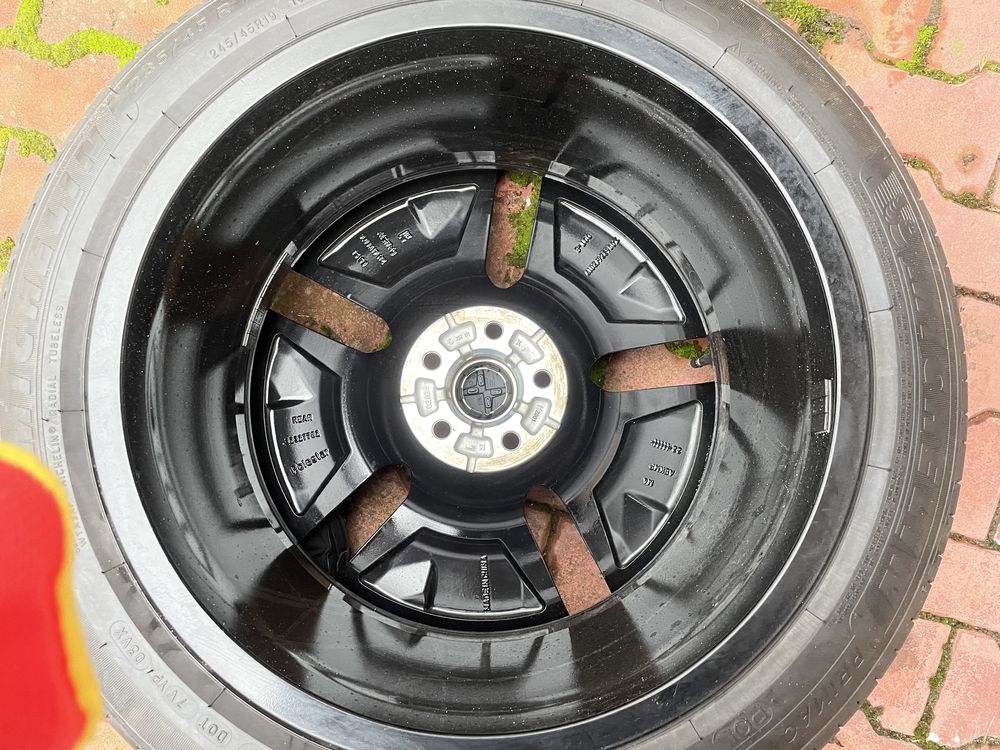 Koła Felgi Alufelgi POLESTAR 5x108 9Jx19” 19 cali ET 53