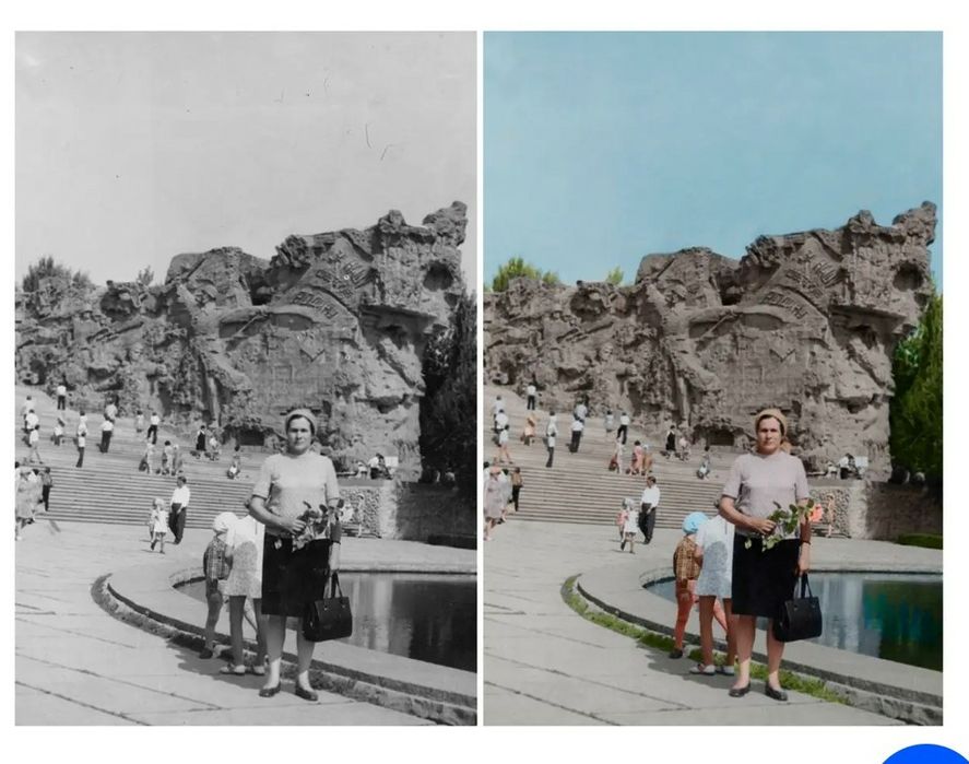 Реставрация, восстановление и ретушь старинных снимков. ФОТОШОП услуги