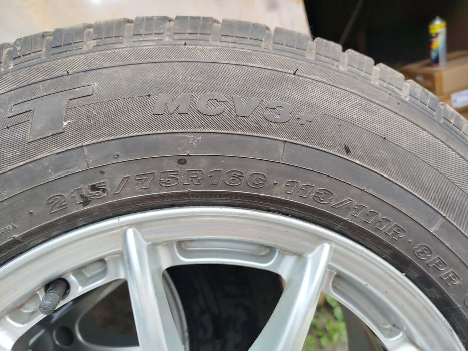 Шини, колеса, диски 5x112 Мерседес 215/75/16 С