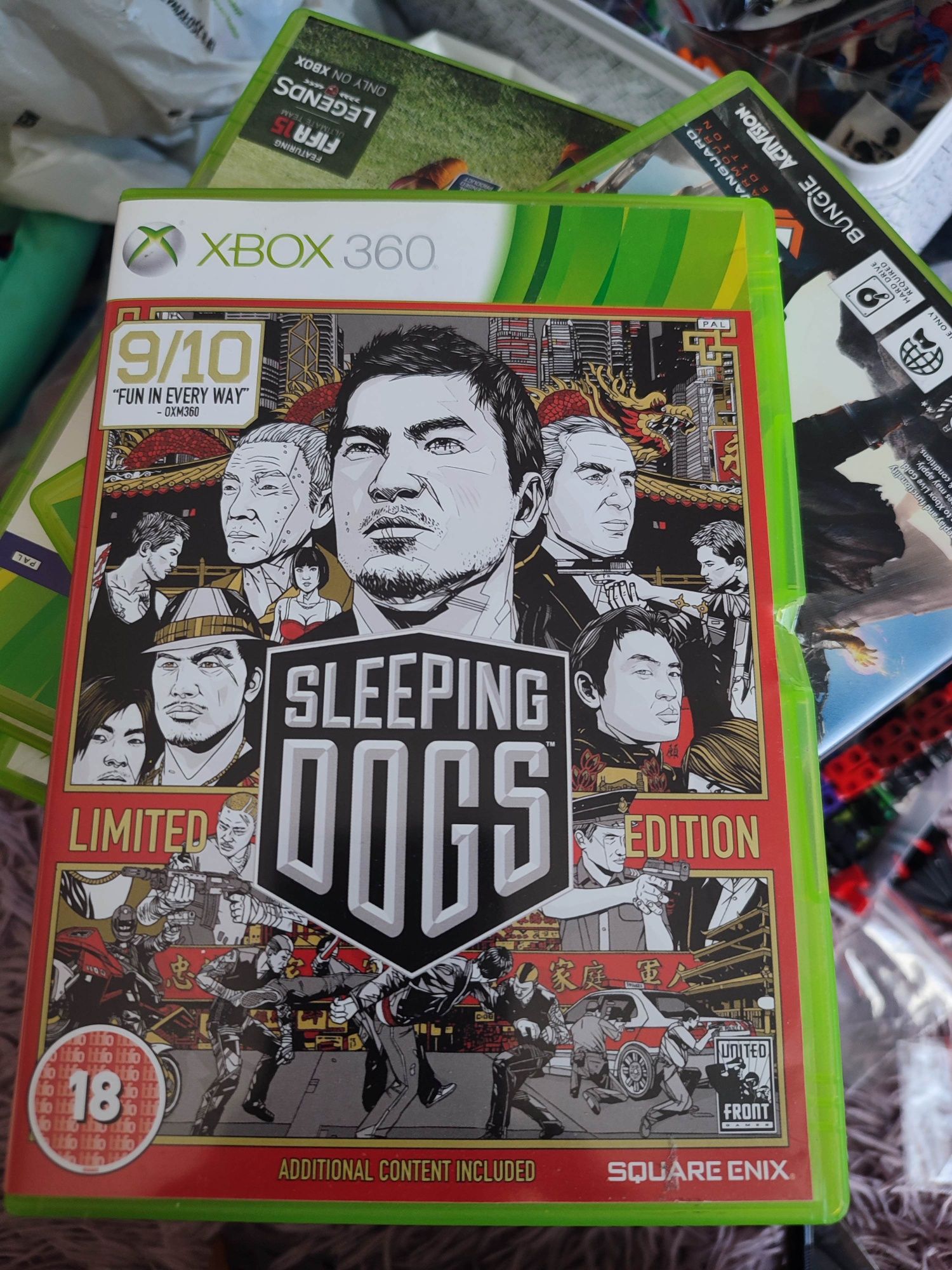 Sleeping Dogs limited Edition xbox360. Xbox 360. X360