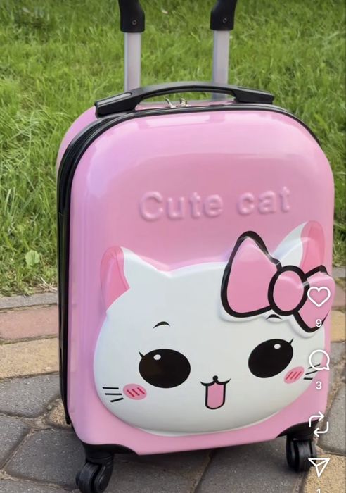 Дитяча дорожня валіза на колесах валіза для дітей дитяча валаза Чемодн