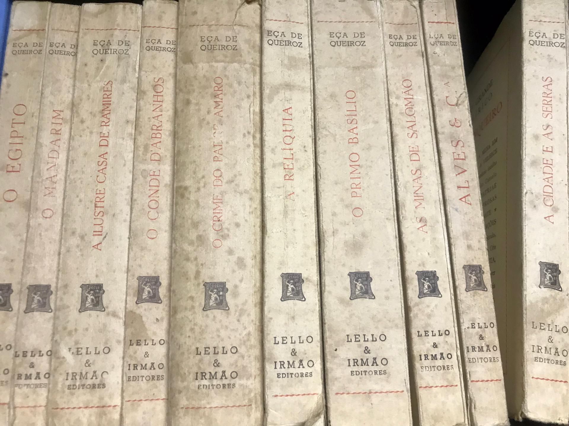 Lote de Livros de Eça de Queiroz