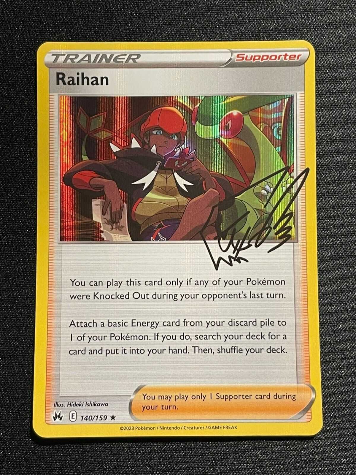 Carta Pokémon Raihan Crown Zenith 140/159