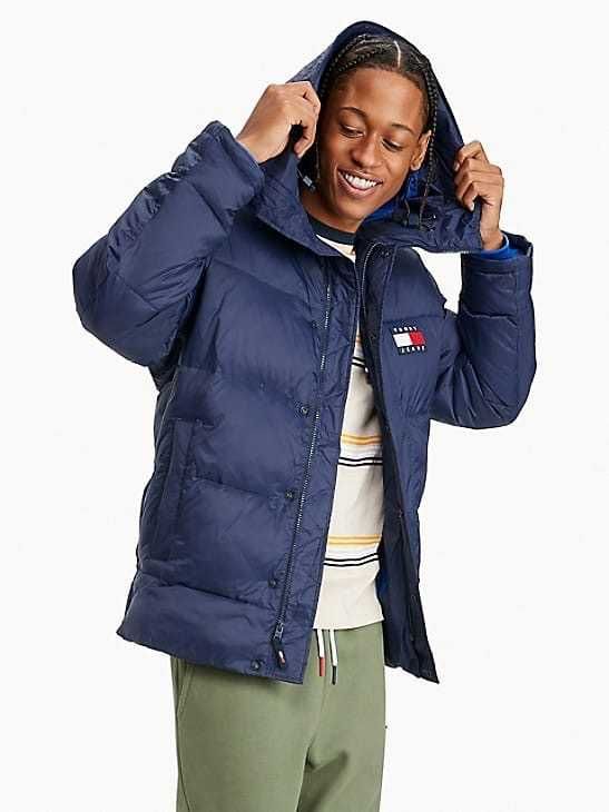 Куртка Tommy Jeans Recycled Badge Puffer оригинал