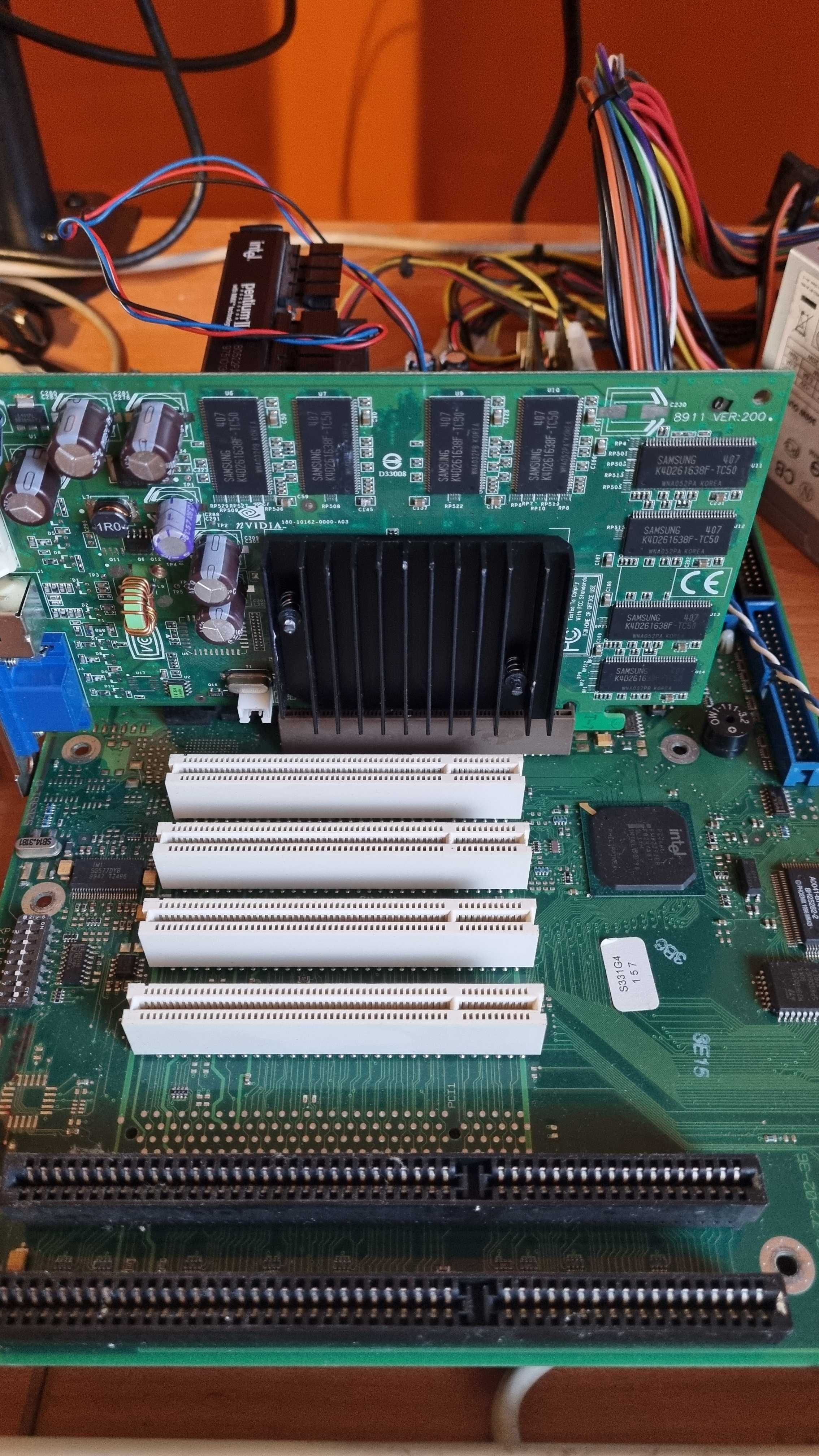 Retro płyta główna do komputerów Siemens Nixdorf D1156 pamięć grafika