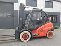 Wózek widłowy Linde H50T-02 19r Wolny SKOK, Pozycjoner Kabina H45 H40