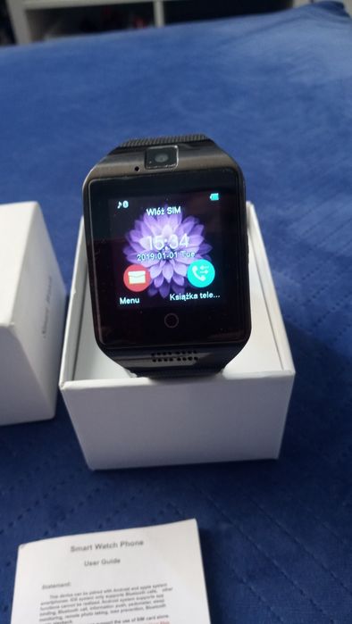 Nowy Zegarek – smartwatch Q18. Kamera , sms