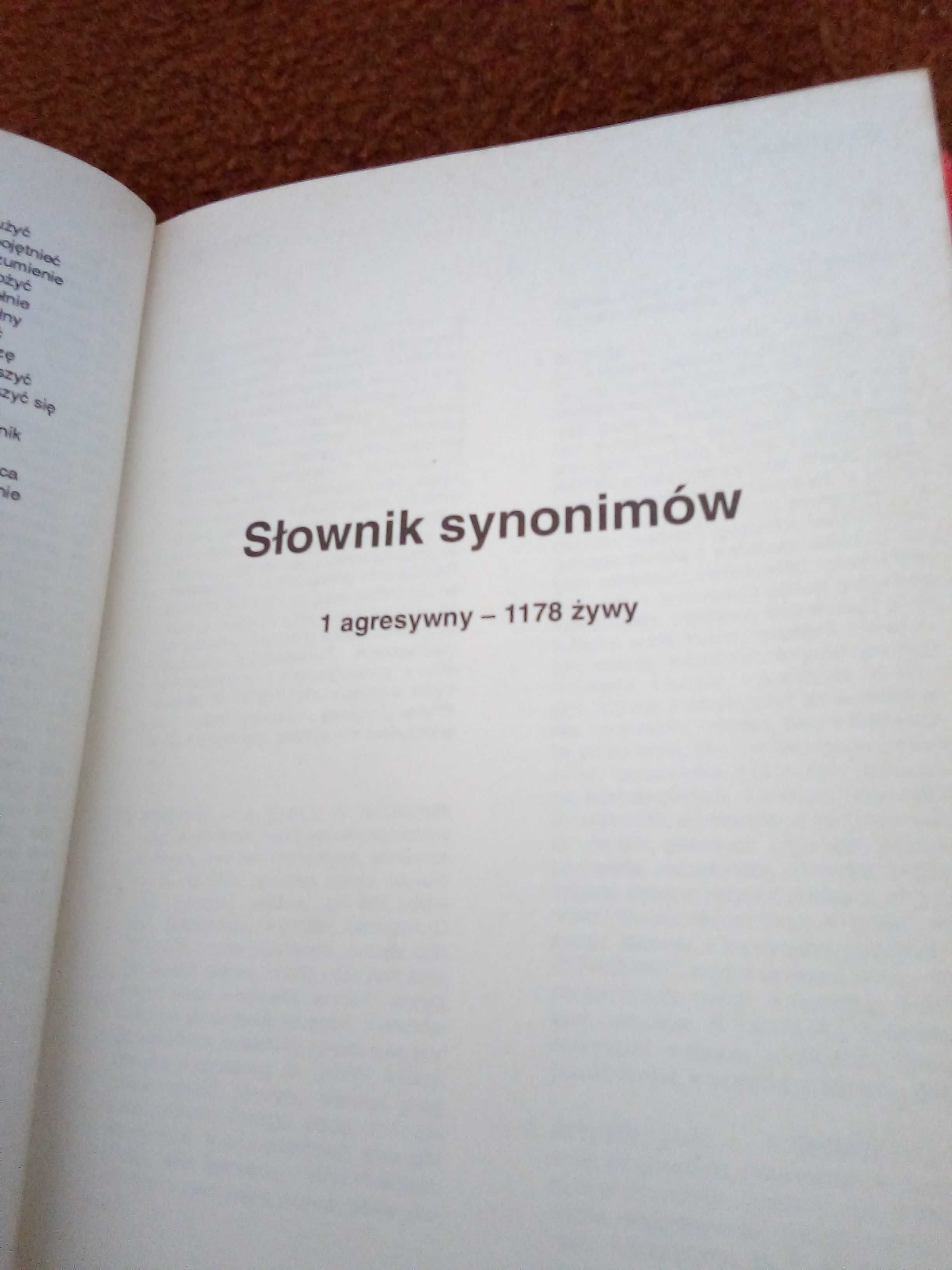 Słownik Synonimów A. Dąbrówka, E. Geller , R. Turczyn MCR 1995