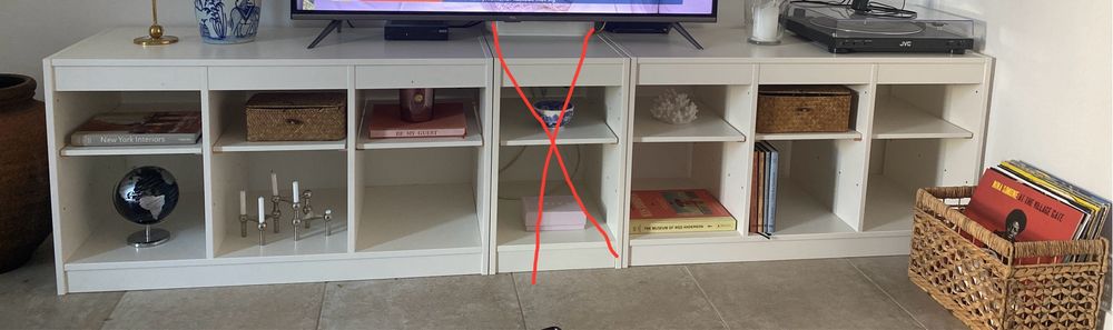 Trofast ikea 2 modulos e prateleiras - Como novos