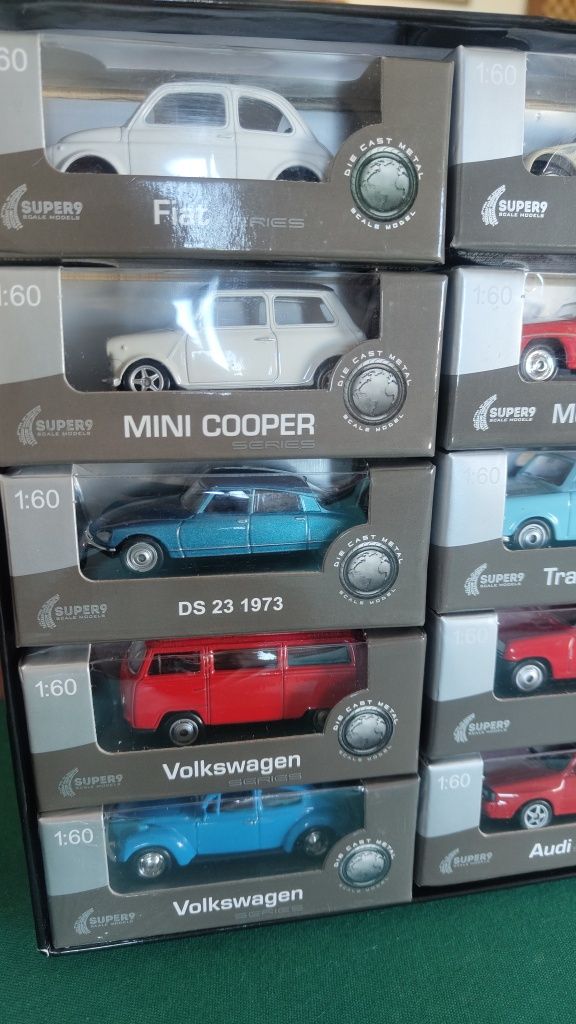 Vendo miniaturas carros coleção 1:60