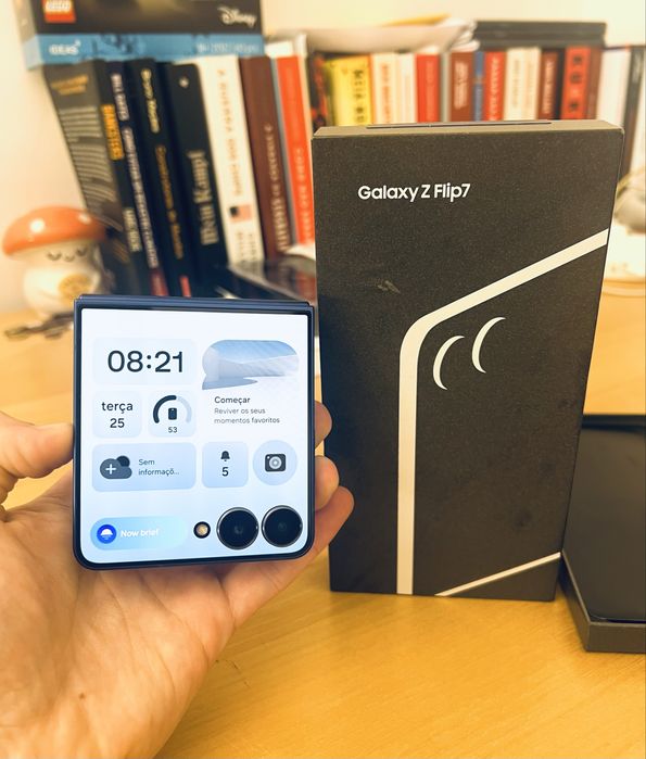 Samsung Flip 7 512GB Azul - Fatura e garantia