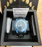Swatch x Omega Bioceramic Moonswatch Mission to Neptune Moonshine Gold