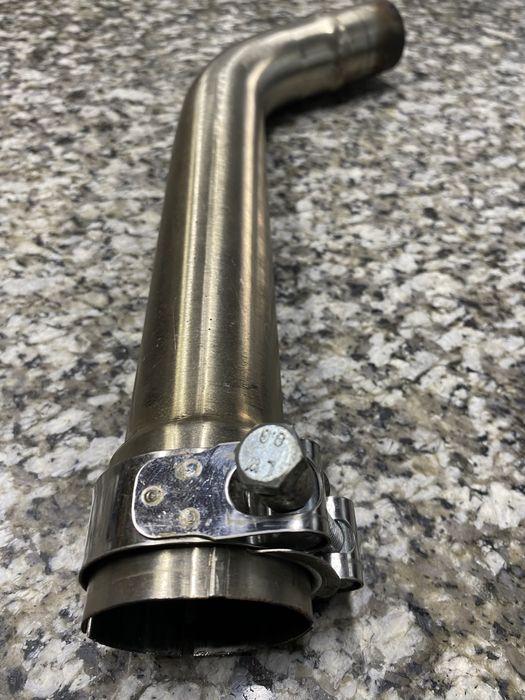 Tubo em inox para subtituição do catalizador da Fazer600