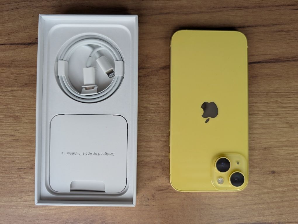 iPhone 14 żółty stan bdb. Wrocław