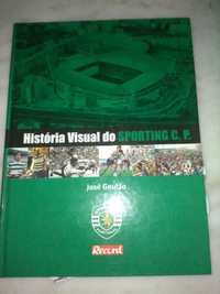 Conjunto de 2 Livros História Visual do Sporting