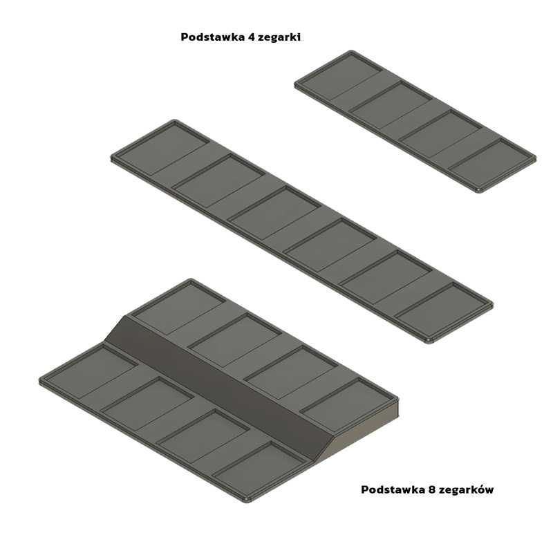 Stojak na zegarki - wydruk 3D / wytrzymałe PLA+ / ekspozytor