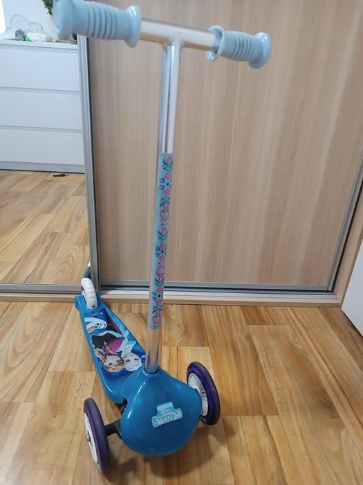 Hulajnoga trójkołowa, Smoby, Kraina Lodu dla dziewczynki