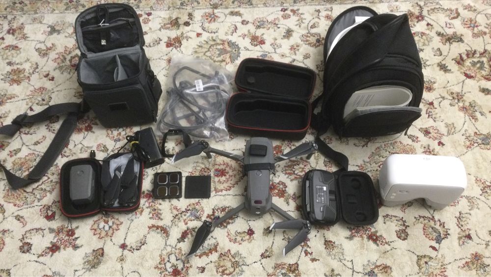 Квадрокоптер DJI Mavic 2 pro, FPV окуляри DJI Goggles White