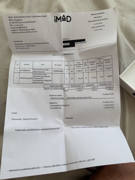 iphone 16 Pro 512giga