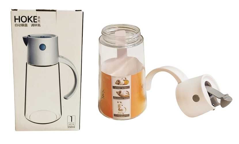 Dzbanek dozownik do oleju oliwy octu wody napoju HOKE 550 ml