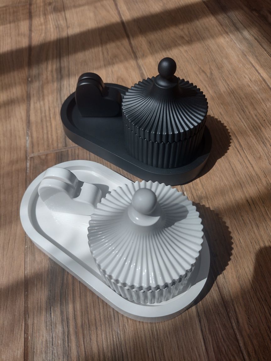 Kit luxo 3 peças organizador de jóias