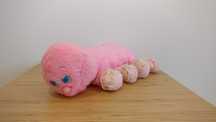 Peluche Minhoca Cor-de-Rosa, 22 cm