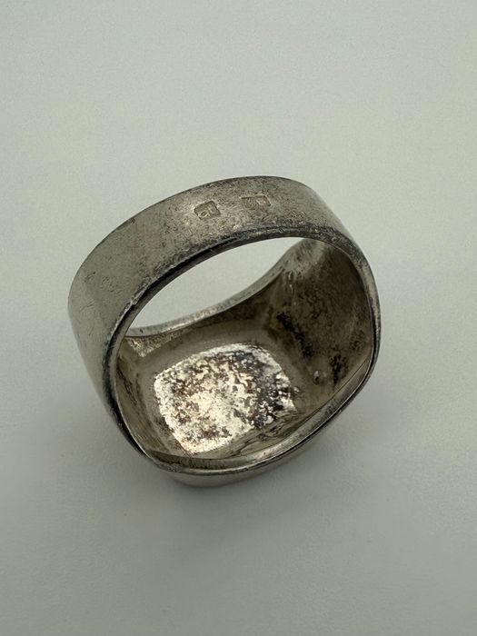 Sygnet Warmet | srebro 925 |stan bardzo dobry |biżuteria PRL | Vintage