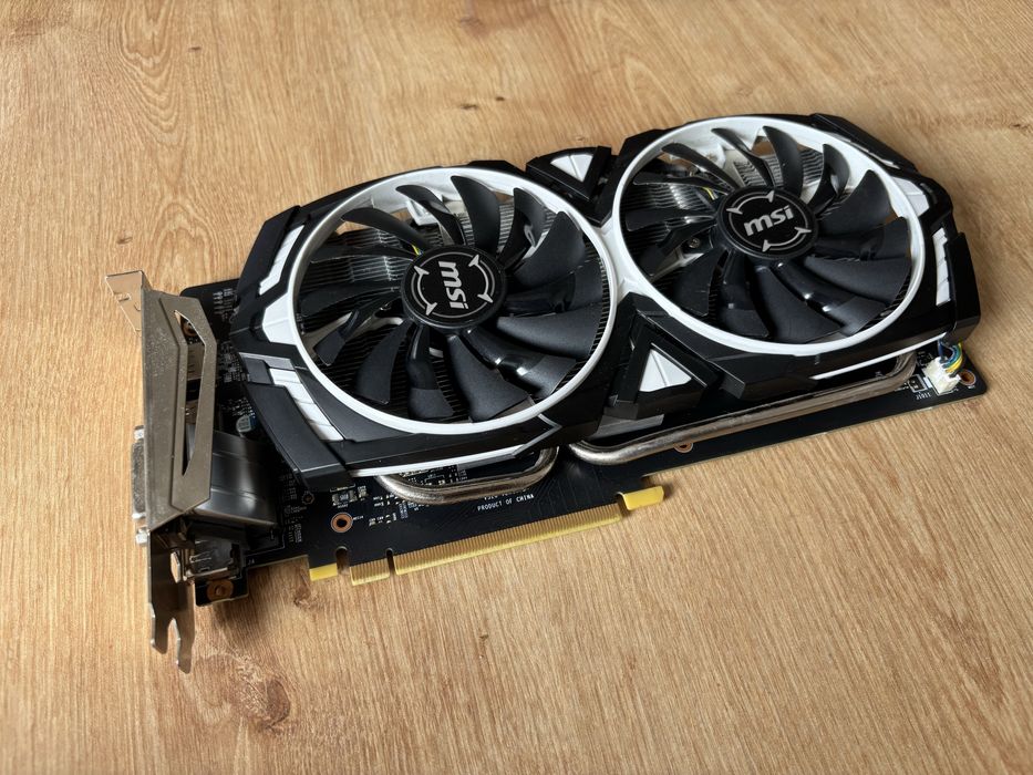 Karta graficzna GeForce GTX 1060 6GB MSI Armor OCV1