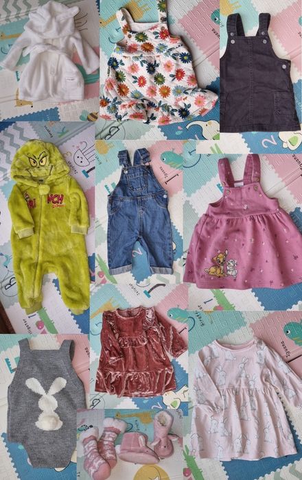 Одяг для дівчинки 3-6міс. Лот одягу. Пакет одягу.
