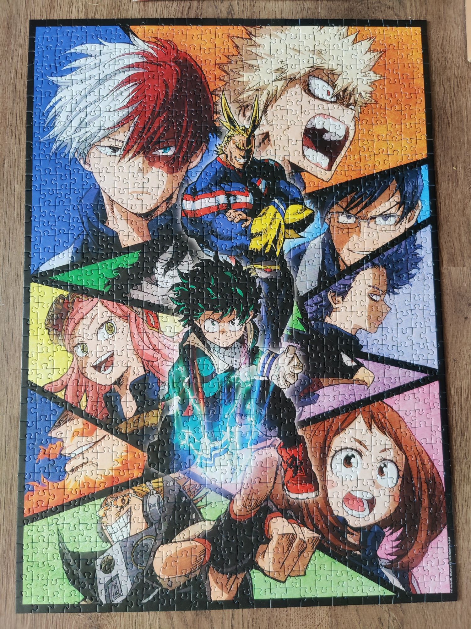 Ravensburger Puzzle - My Hero Academia - 1000 - Jak nowe