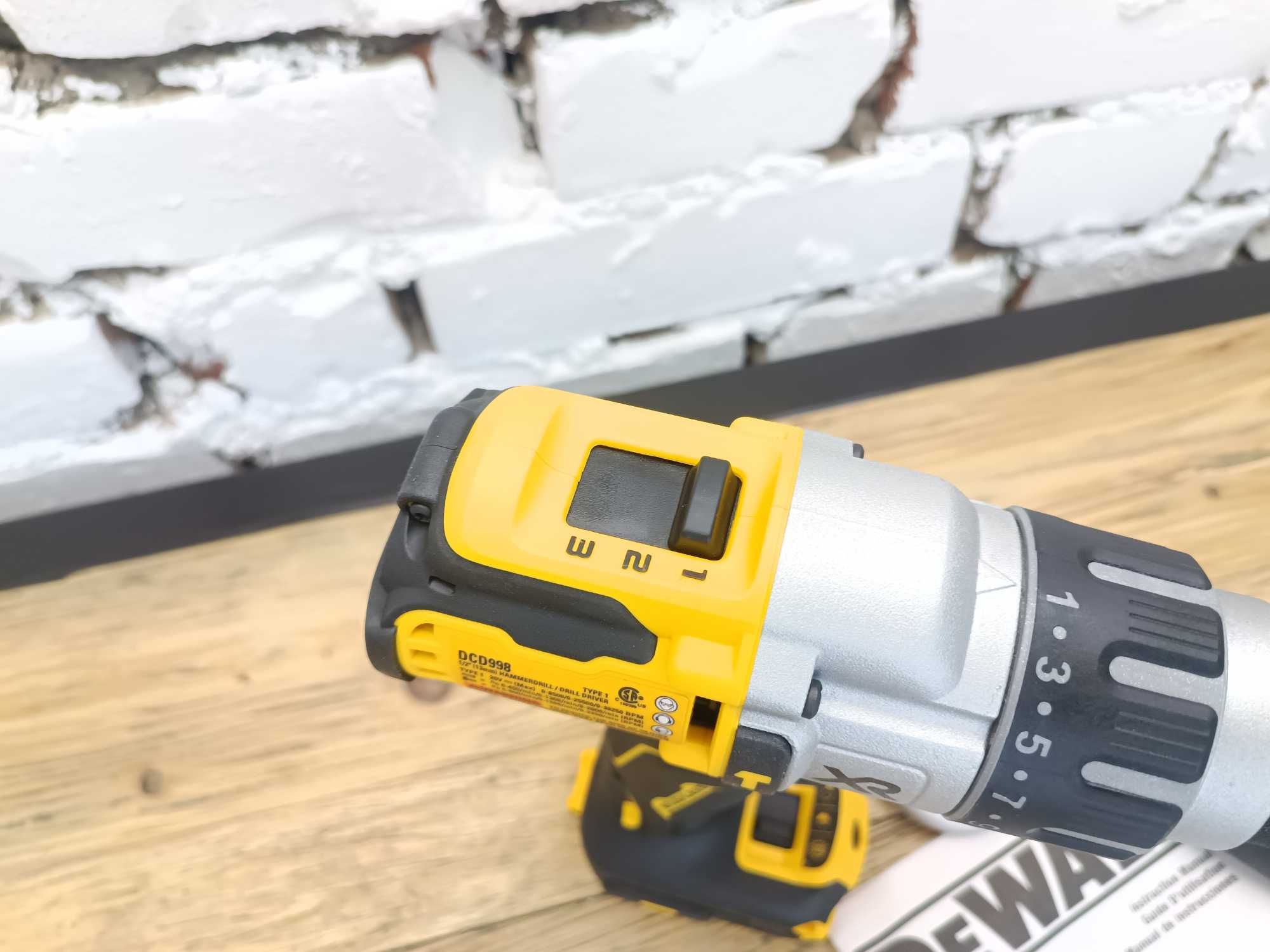 Ударний дриль-шуруповерт Dewalt 20v DCD998 з США MADE IN MEXICO
