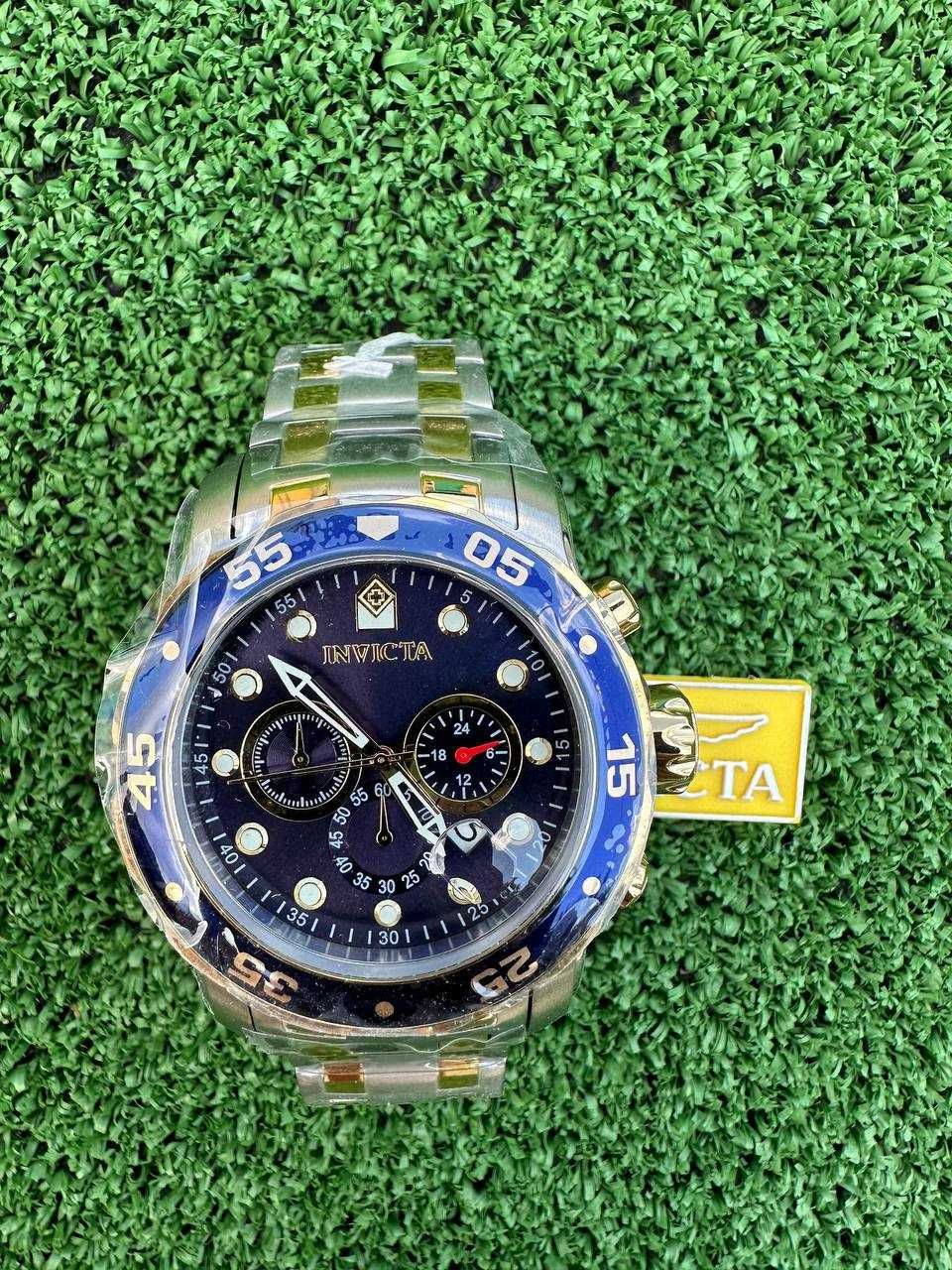 Чоловічий кварцовий годинник Invicta Pro Diver Scuba 48 мм