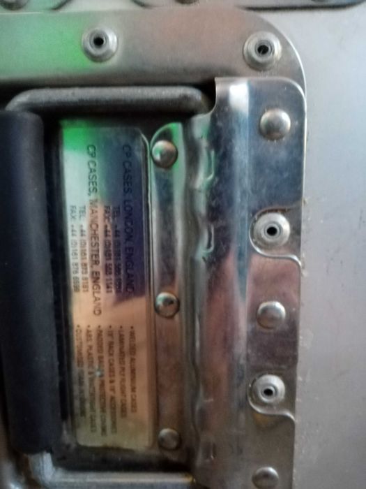 Алюминиевый кейс 4U, рэк, бокс, ящик под аппаратуру.